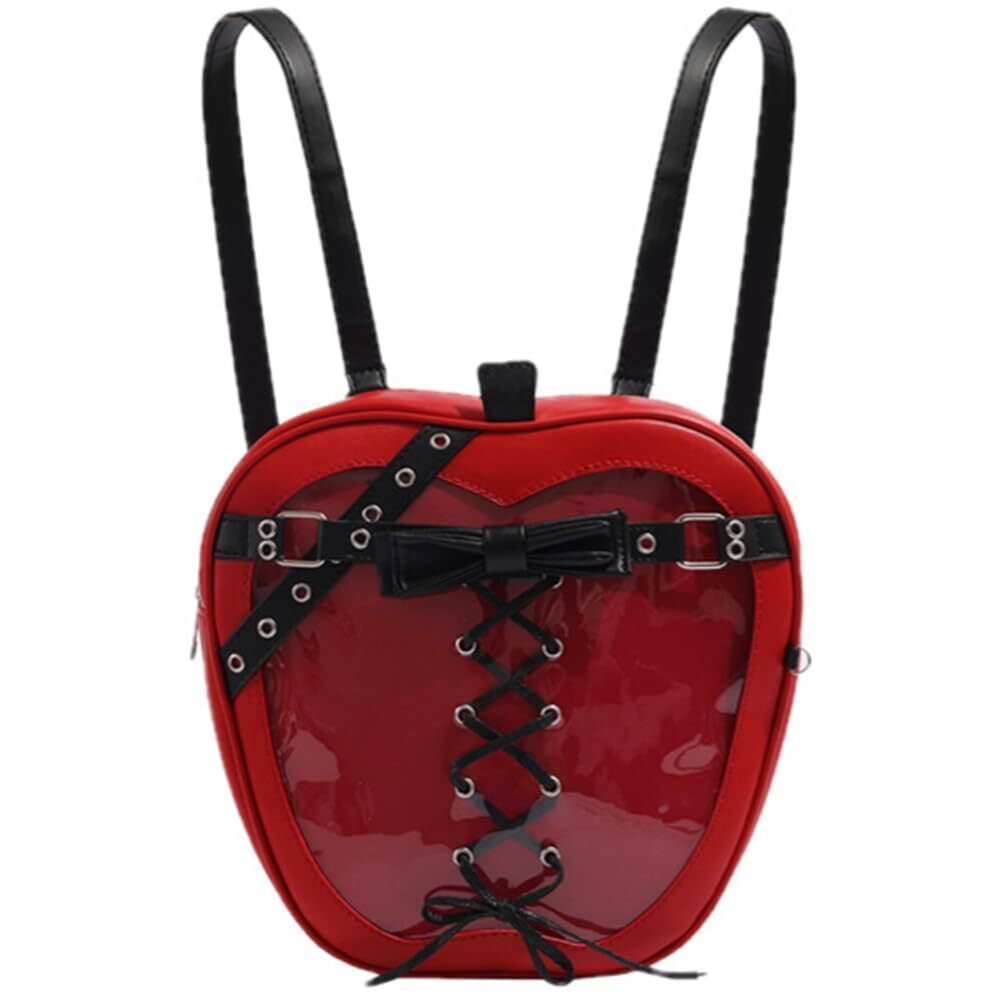 1616 Cute Ita Bag for Pin Display with Insert Anime Backpack for School